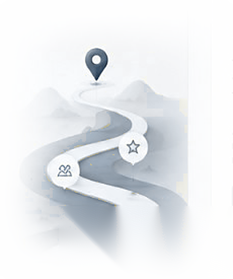 A winding path to your AI destination
